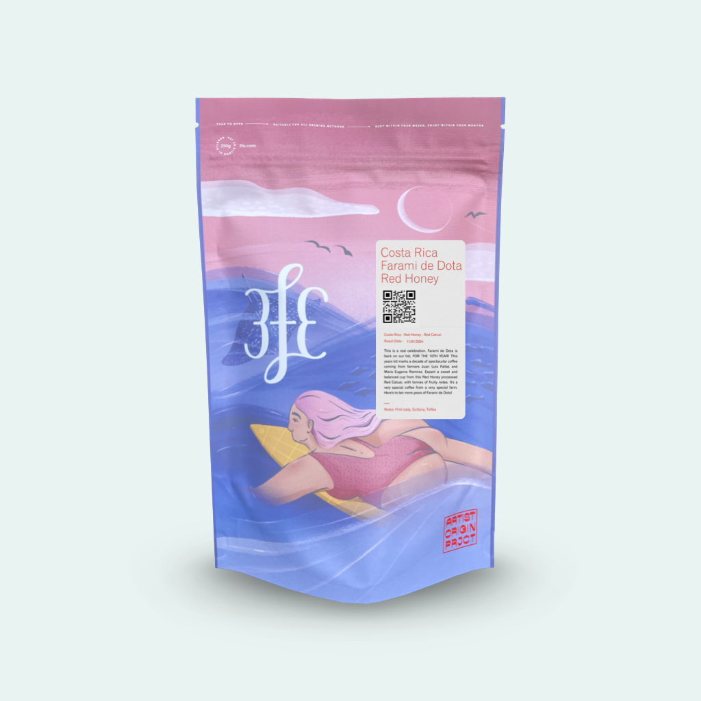 Costa Rica - Farami: Red Honey, Red Catuai packshot