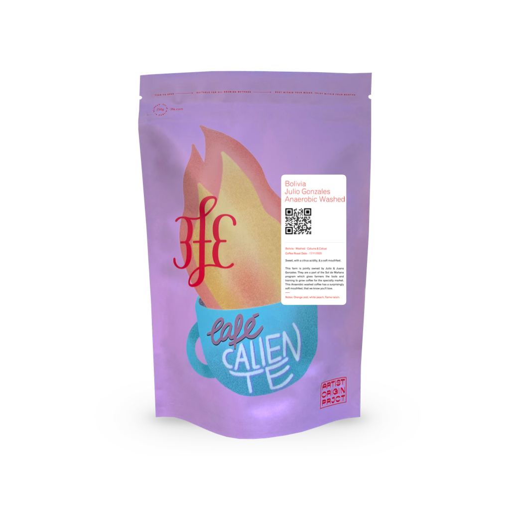 Bolivia - Julio Gonzales: Anaerobic Washed, Caturra & Catuai